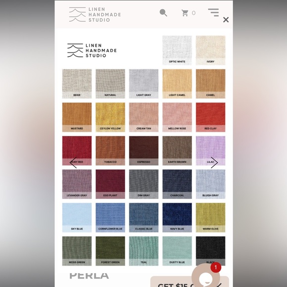 Tie Strap 100% Linen Midi Dress - Picture 7 of 11